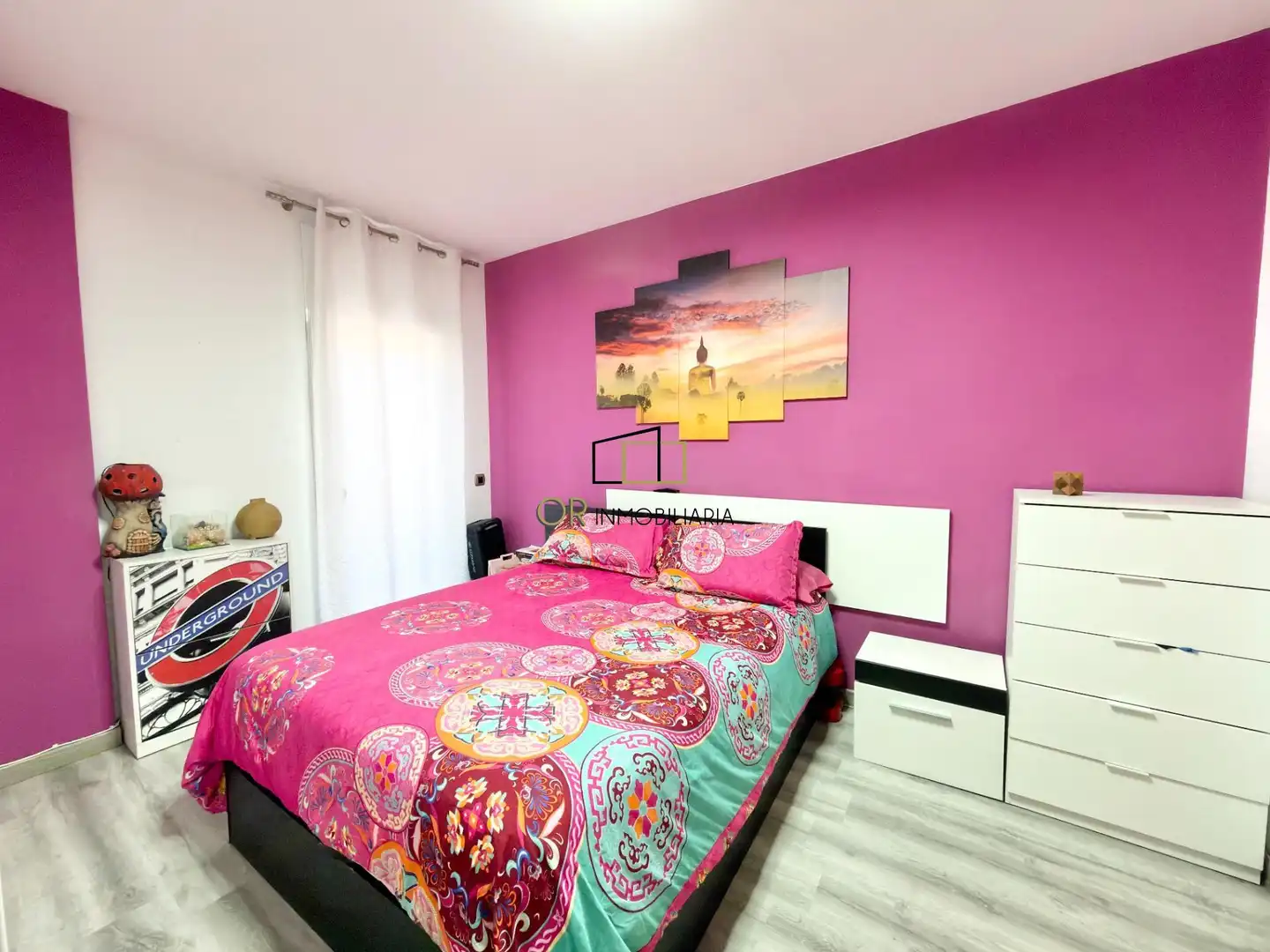 Bedroom of Flat for sale in El Vendrell  with Heating, Parquet flooring and Terrace
