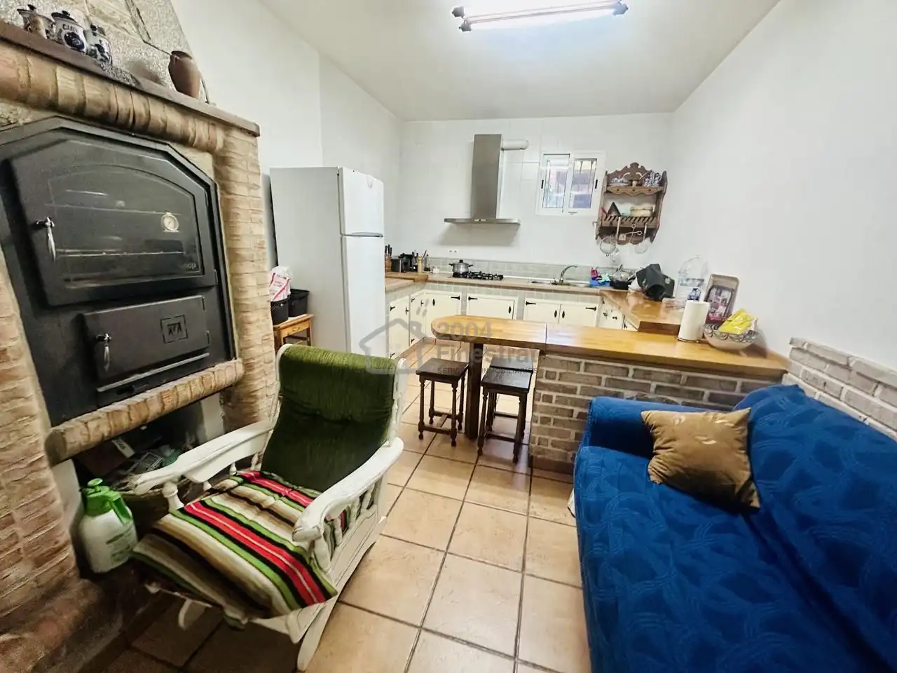 Cocina de Casa o chalet en venta en Finestrat con Aire acondicionado, Jardín privado y Terraza