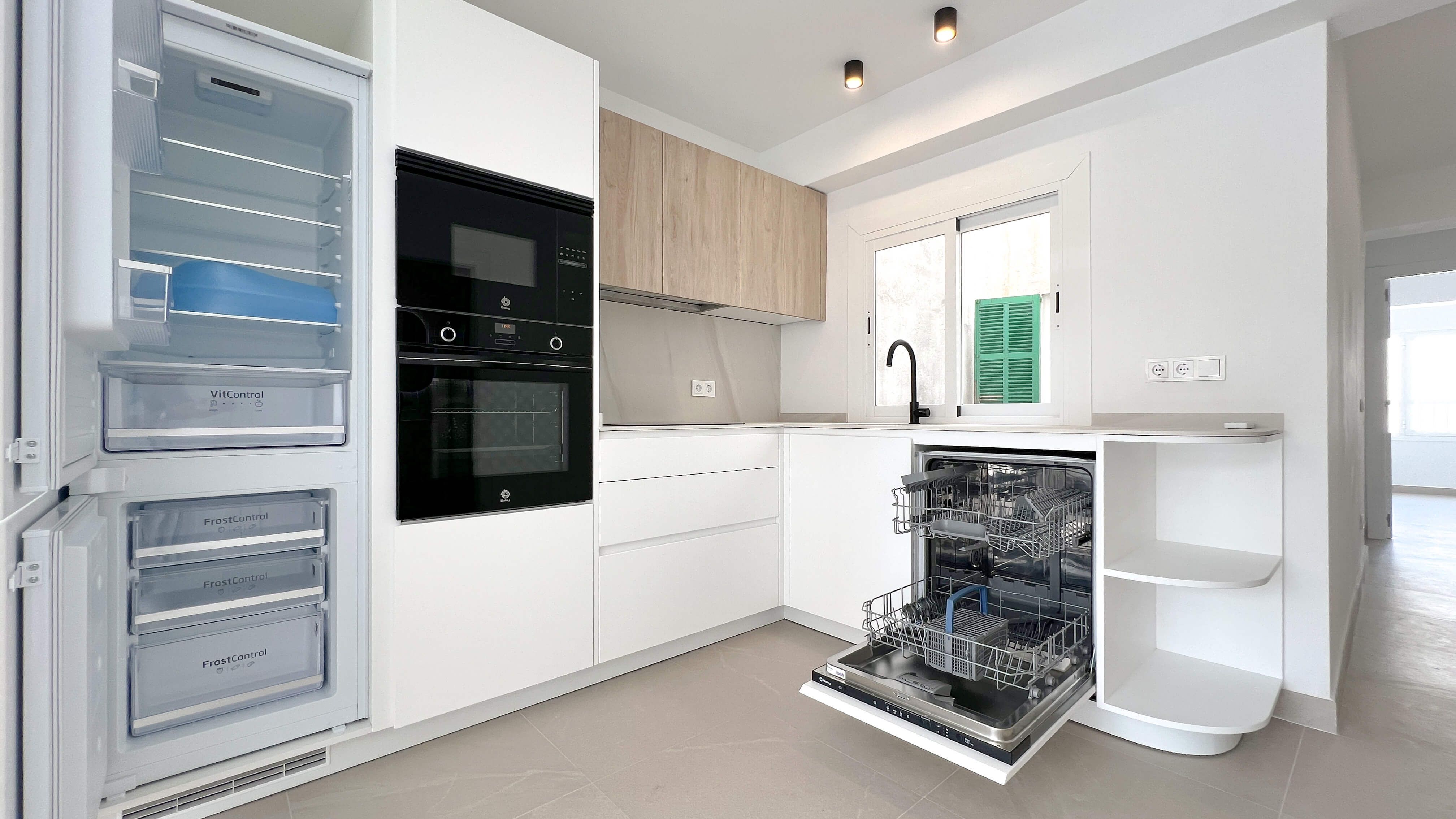 Cuina de Apartament en venda en  Palma de Mallorca amb Aire condicionat