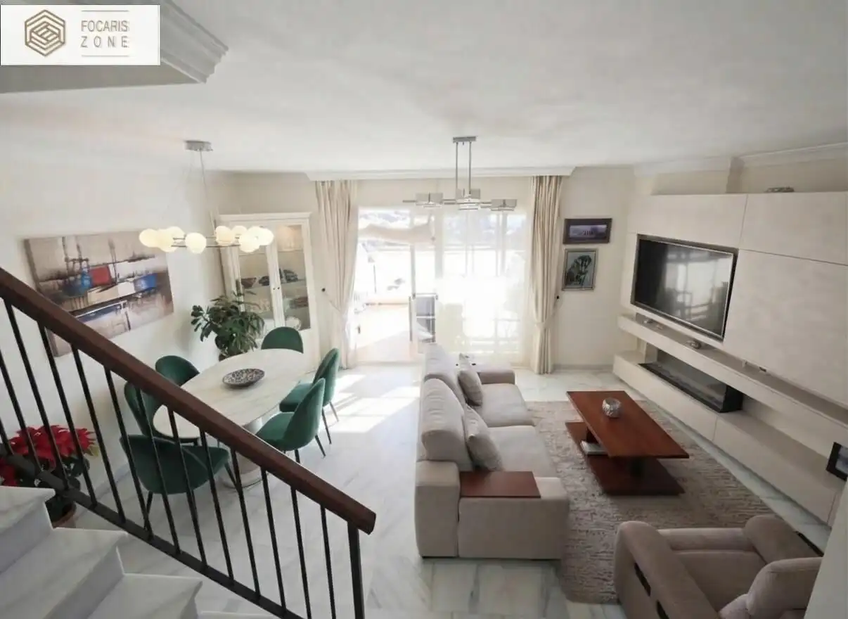 Living room of Detached homes for sale in Rincón de la Victoria  with Air Conditioner, Heating and Private garden