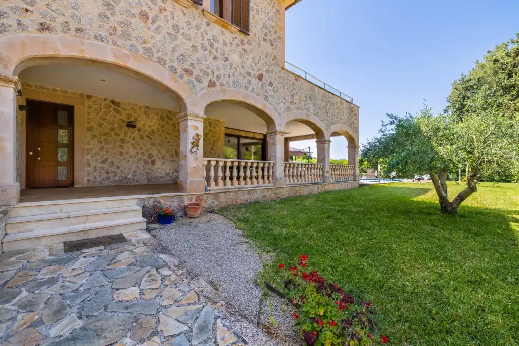 Jardín de Casa o chalet en venta en Pollença con Aire acondicionado, Jardín privado y Terraza