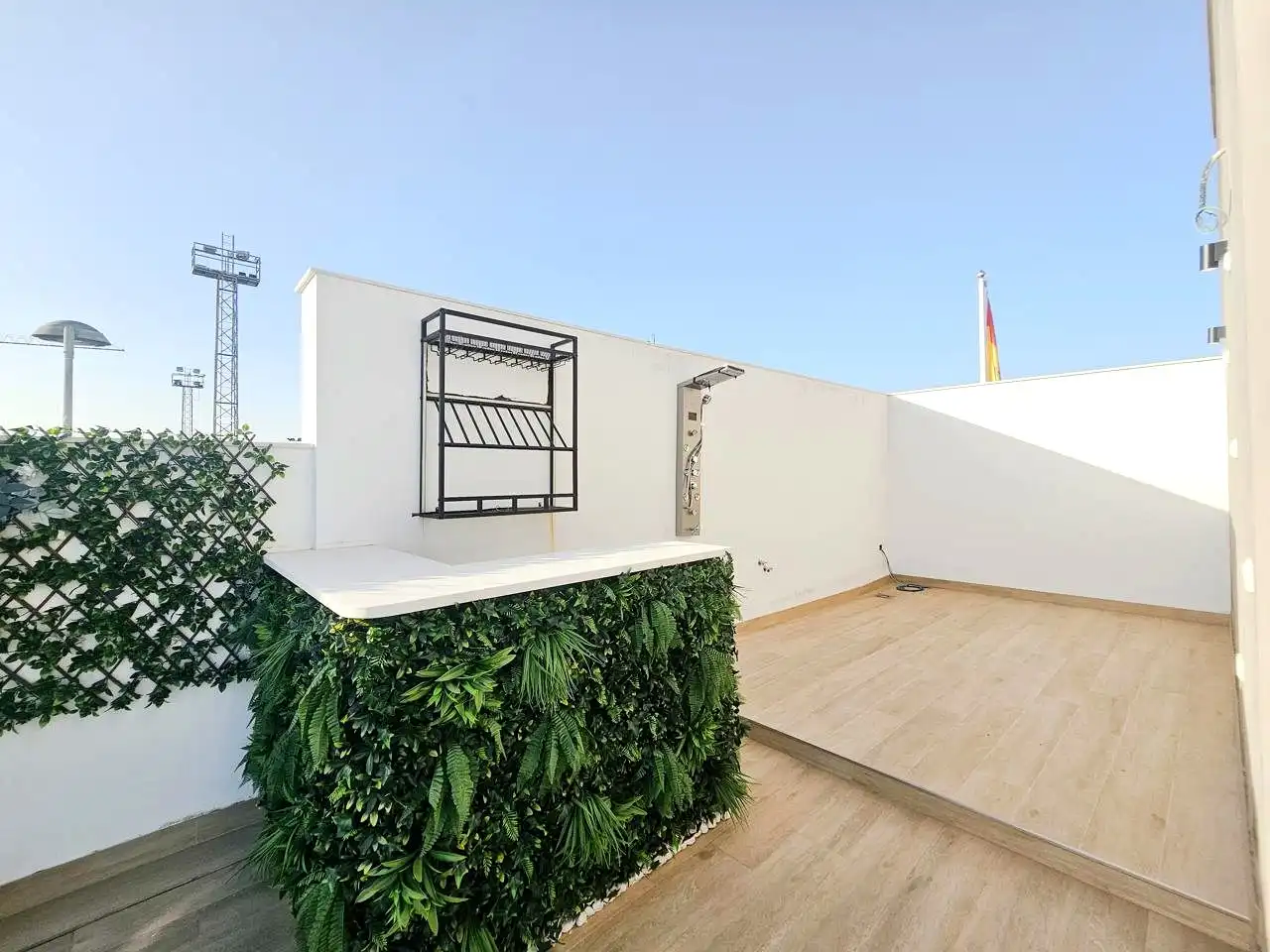 Terrassa de Casa o xalet en venda en Alcalá de Guadaira amb Aire condicionat, Jardí privat i Terrassa