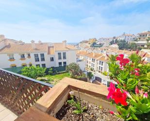 Exterior view of Single-family semi-detached for sale in Rincón de la Victoria  with Terrace and Balcony