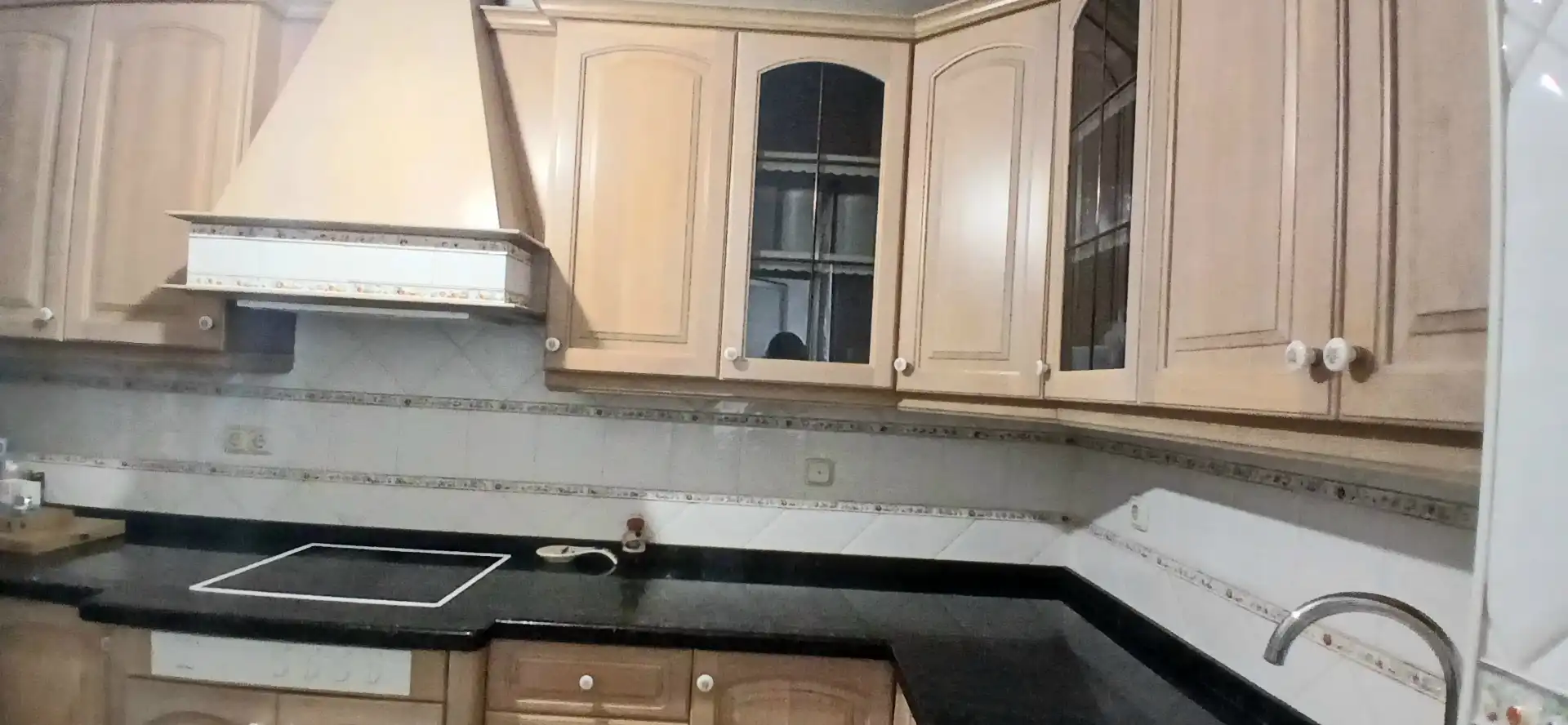 Kitchen of Flat for rent in Almería  with Air Conditioner, Terrace and Furnished