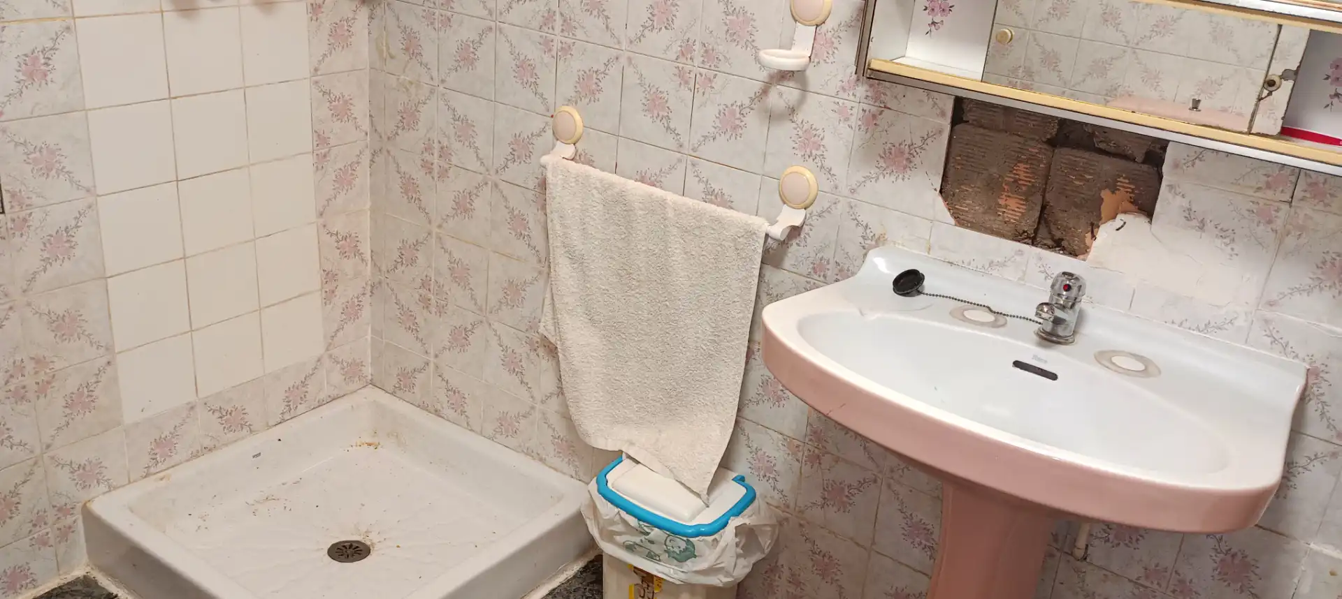 Baño de Casa adosada en venta en Cartagena con Aire acondicionado, Calefacción y Jardín privado