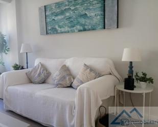 Living room of Flat to rent in Santander  with Heating, Parquet flooring and Furnished
