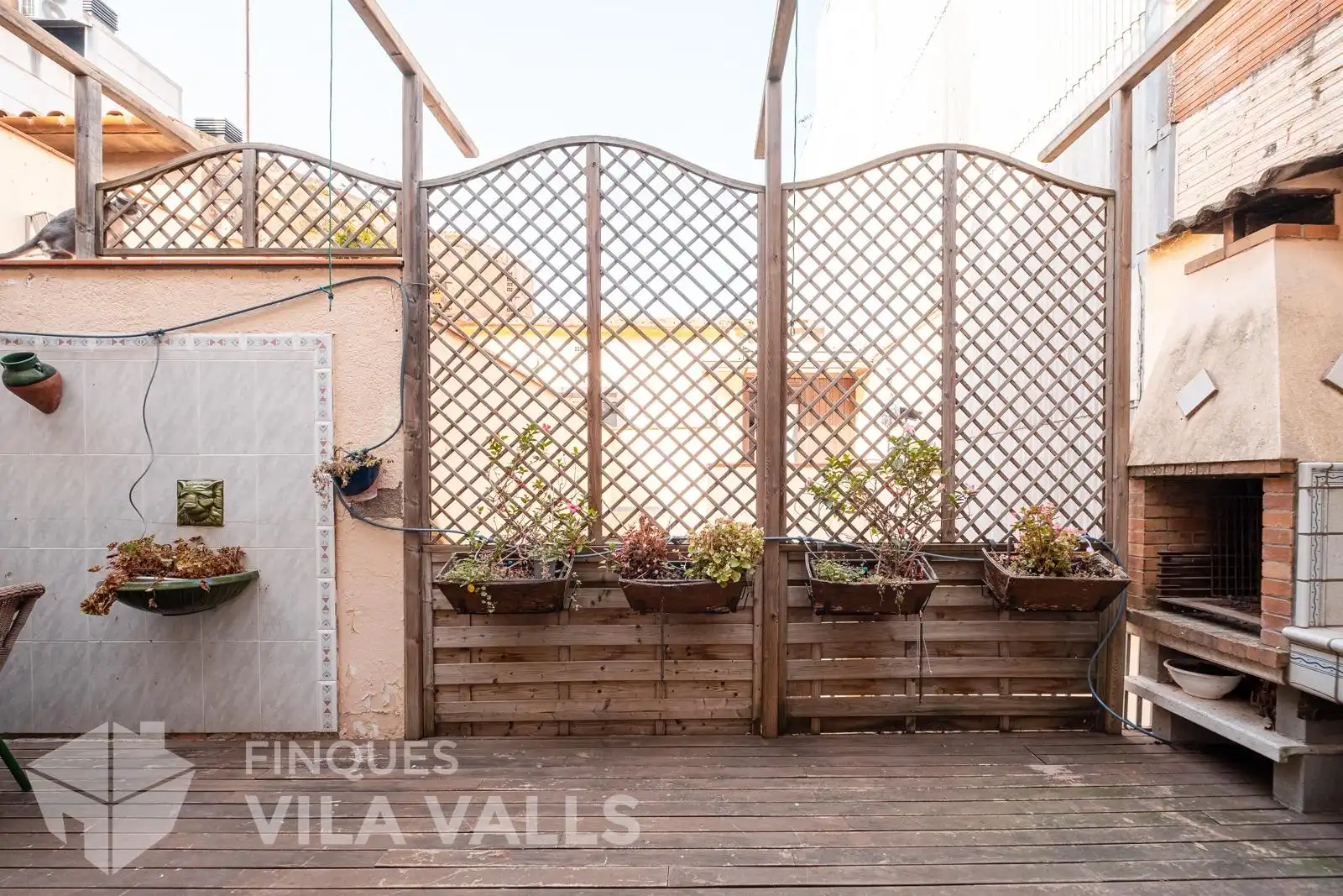 Terrassa de Casa o xalet en venda en Caldes de Montbui amb Calefacció