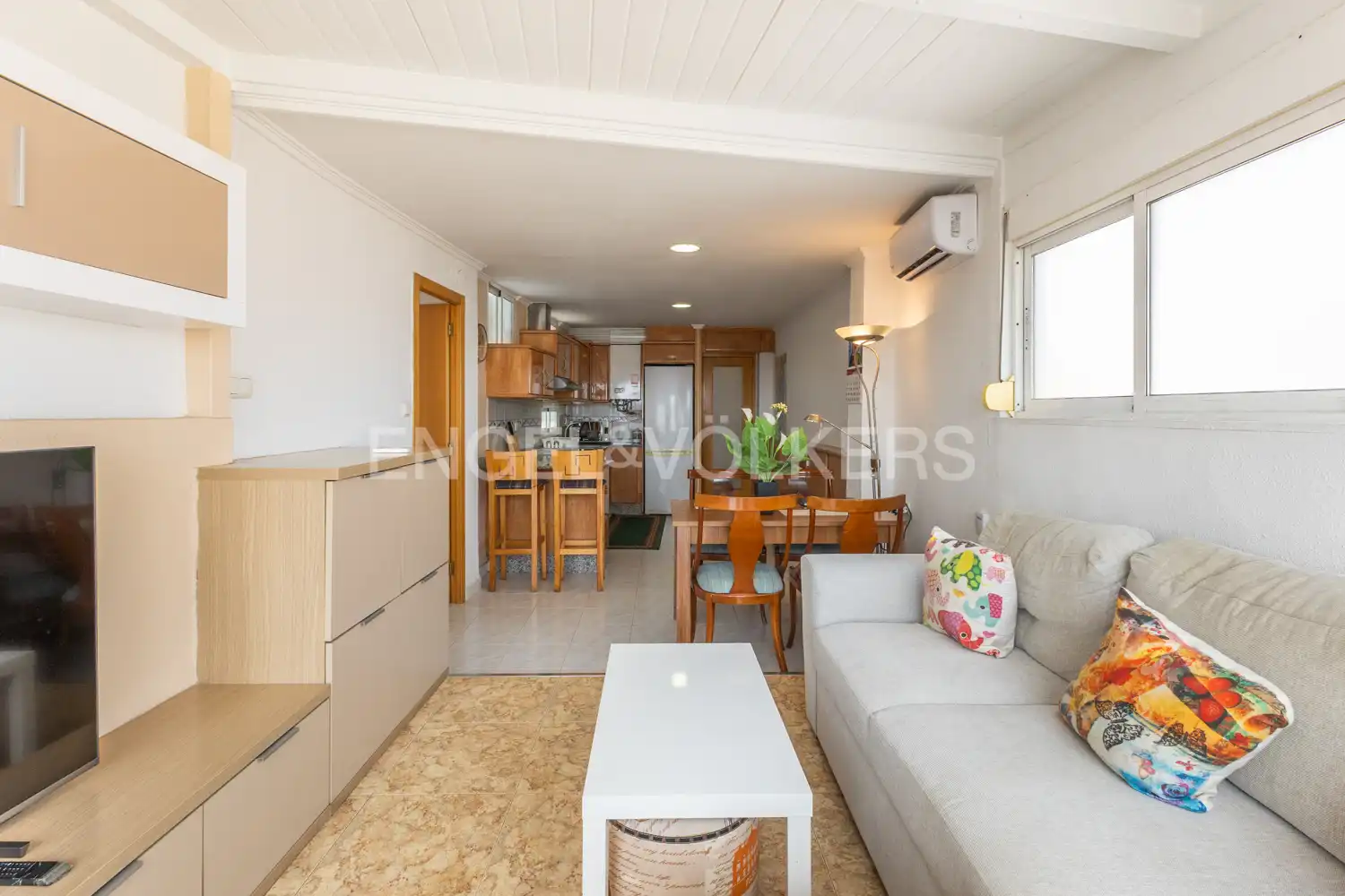 Sala de estar de Piso en venta en Valencia con Aire acondicionado, Calefacción y Amueblado