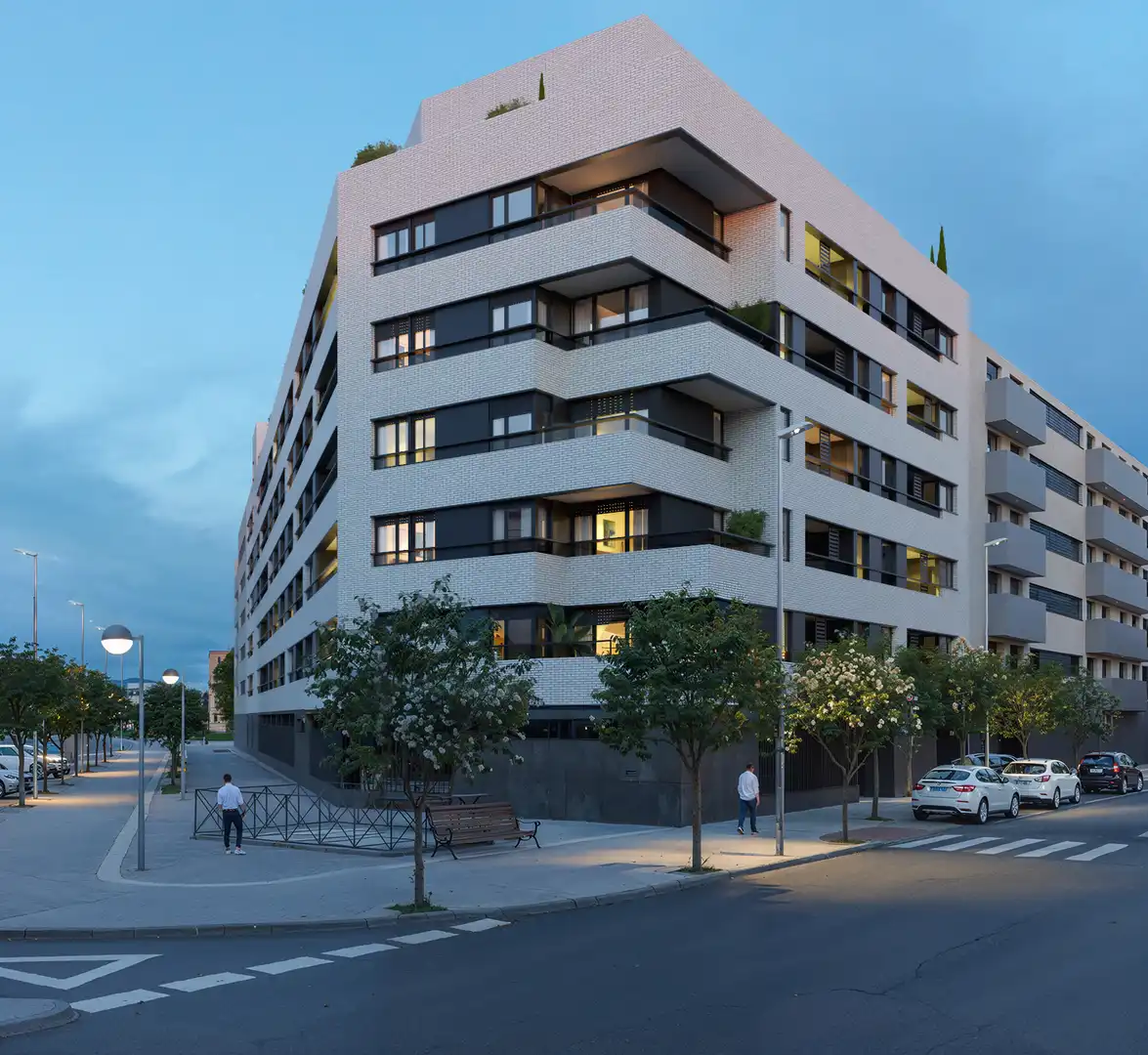 Vista exterior de Piso en venta en  Madrid Capital con Calefacción, Terraza y Trastero