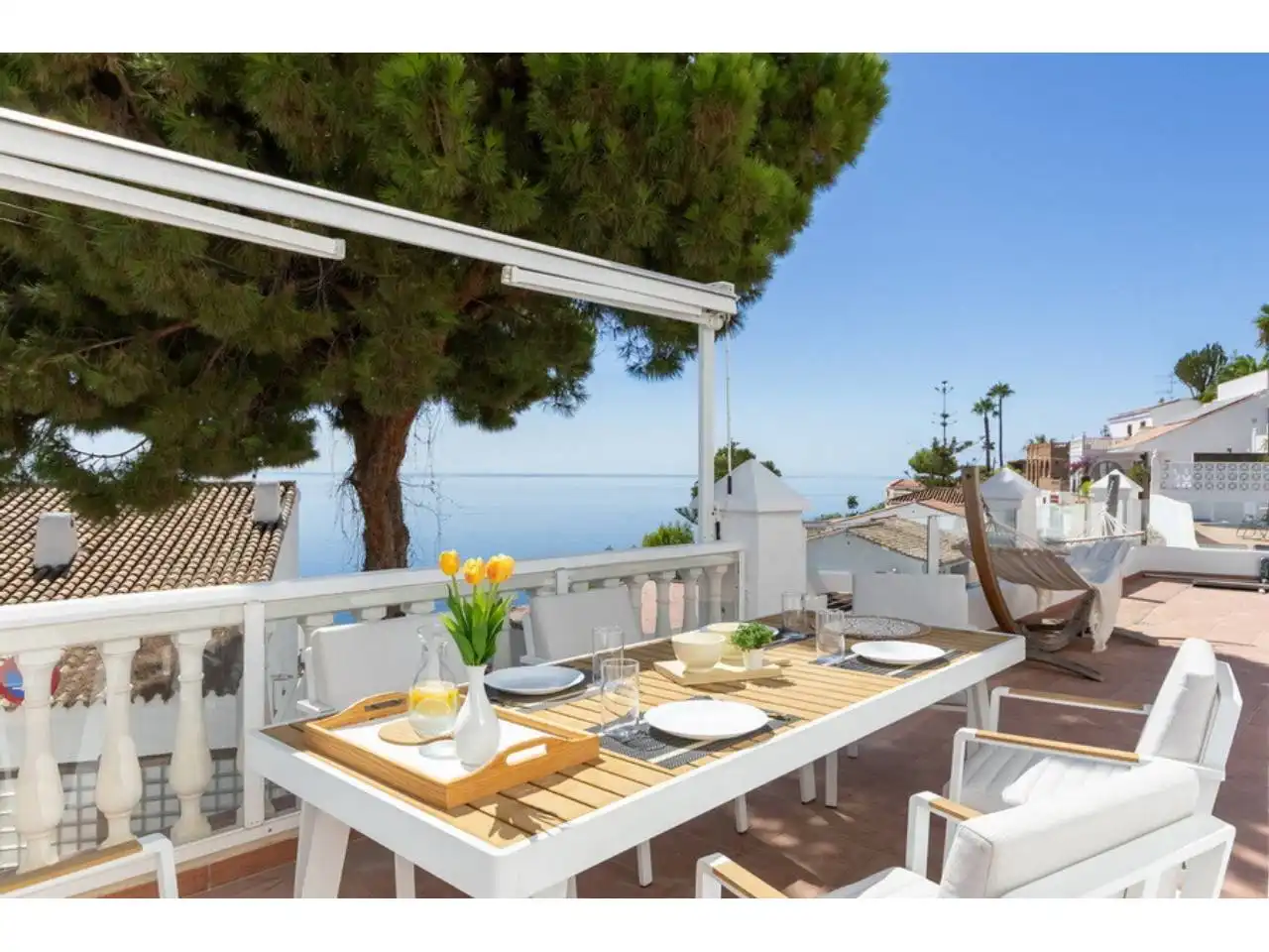 Terrace of Houses for sale in Almuñécar  with Air Conditioner, Private garden and Terrace