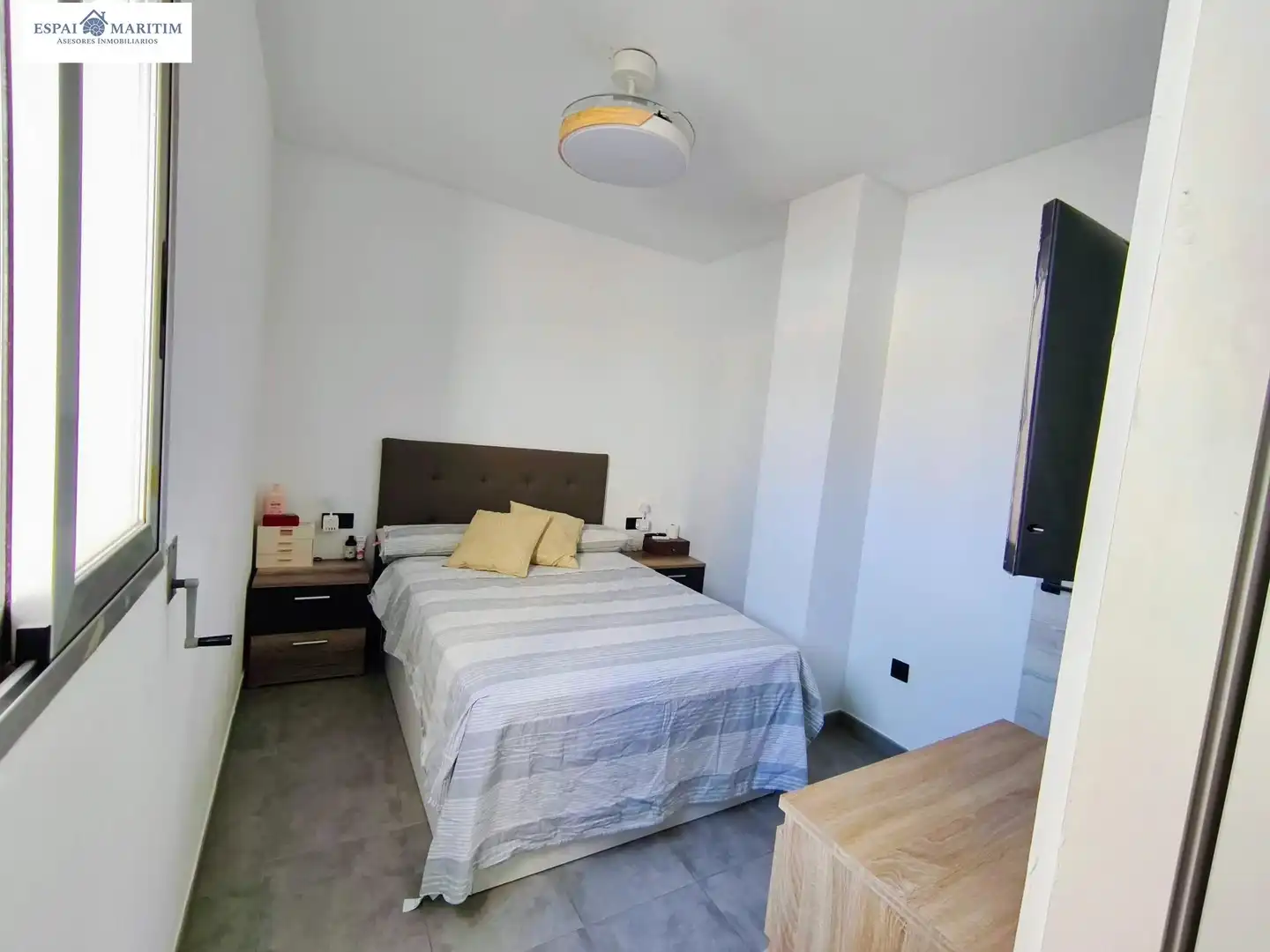Schlafzimmer von Dachboden zum Verkauf in Vilamarxant mit Klimaanlage, Terrasse und Ofen