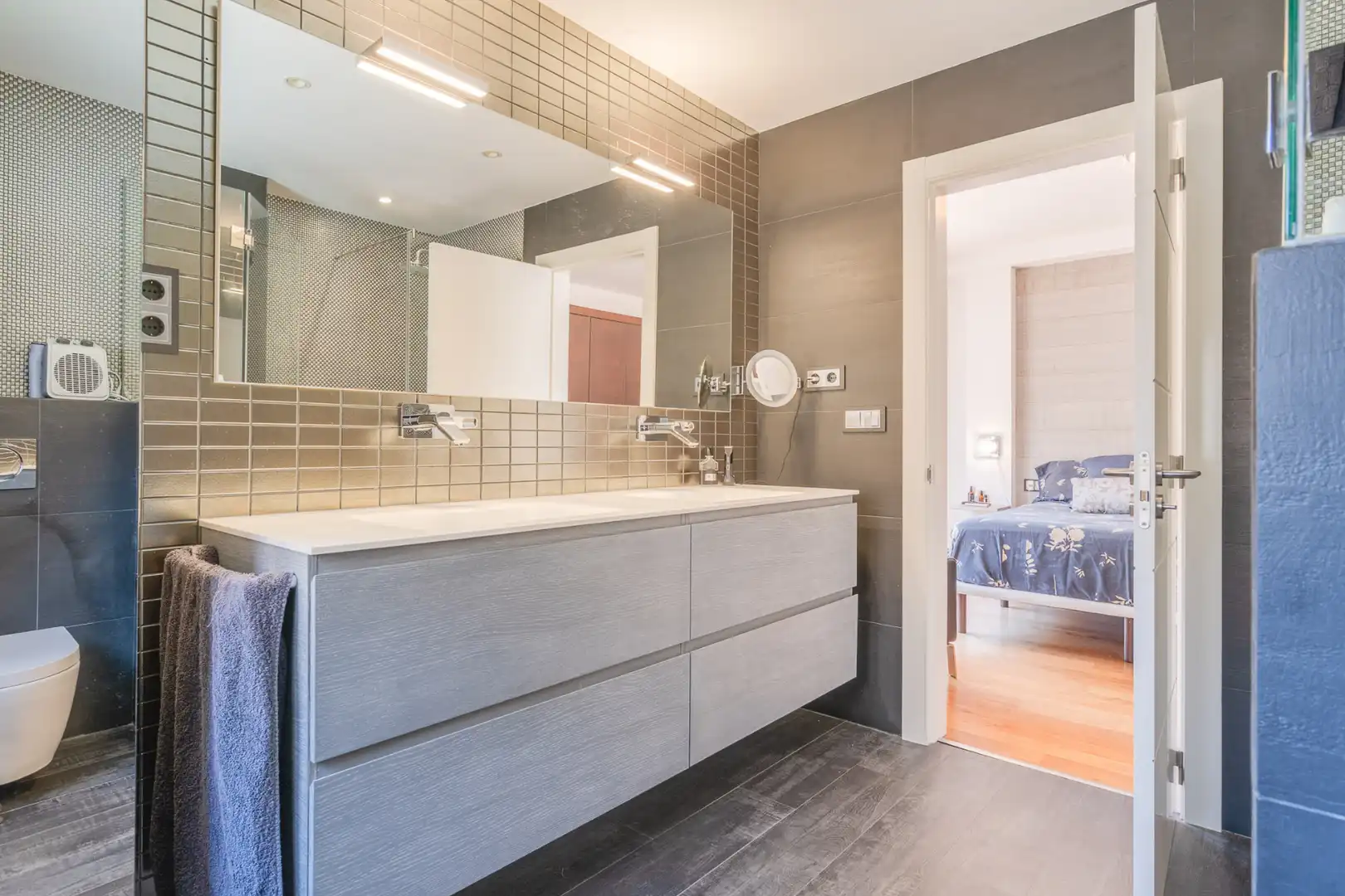 Baño de Casa adosada en venta en Sant Quirze del Vallès con Aire acondicionado, Calefacción y Jardín privado