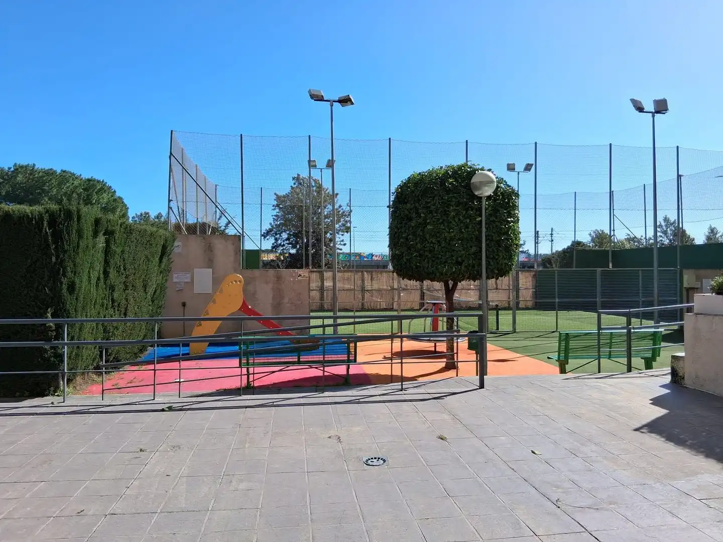 Parking of Flat for sale in Jerez de la Frontera  with Air Conditioner, Private garden and Terrace