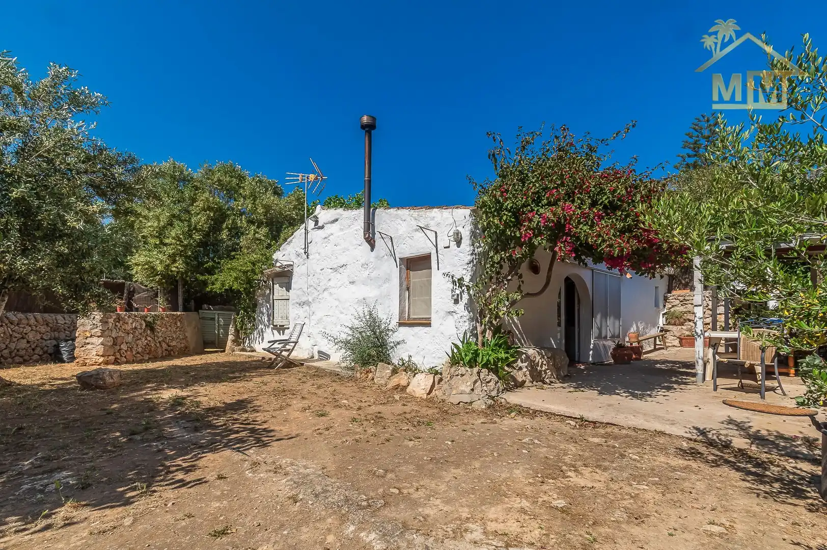 Jardín de Casa o chalet en venta en Es Castell con Aire acondicionado, Calefacción y Jardín privado