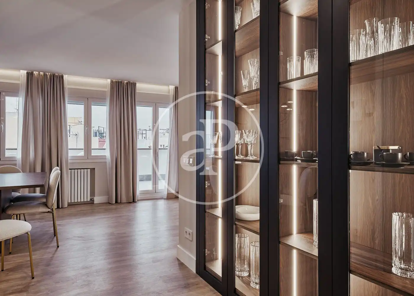 Dining room of Flat for sale in Madrid  with Air Conditioner, Heating and Terrace