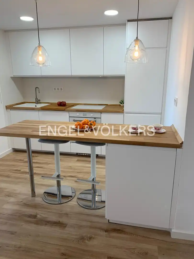 Cocina de Piso de alquiler en Valencia con Calefacción
