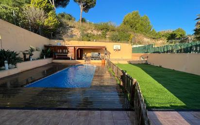 Swimming pool of House or chalet for sale in Calella  with Air Conditioner, Terrace and Swimming Pool