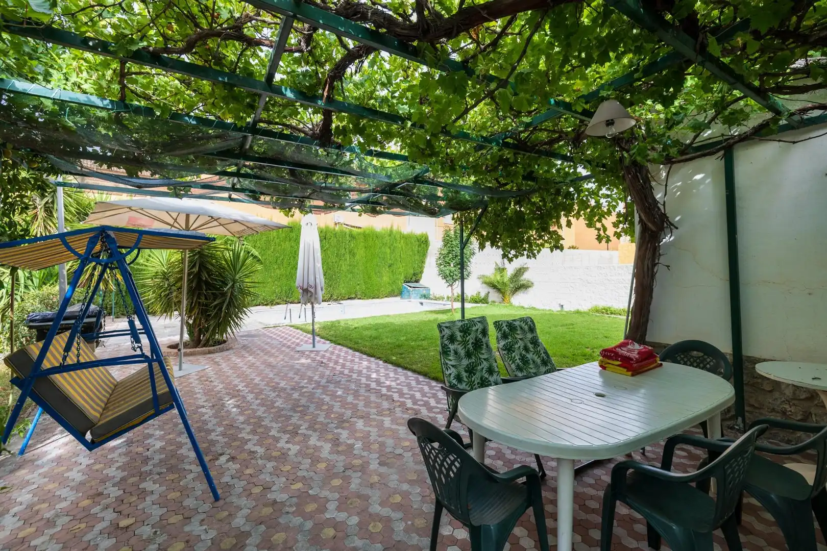 Terraza de Casa o chalet en venta en Armilla con Aire acondicionado, Calefacción y Jardín privado