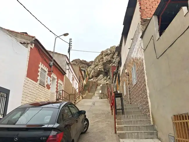 Vista exterior de Casa adosada en venda en Puertollano