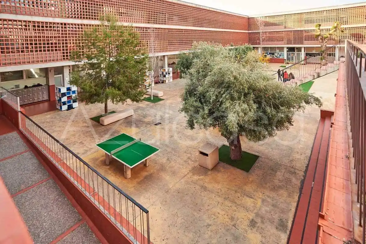 Terrasse von Wohnung zum Verkauf in El Campello mit Klimaanlage, Privatgarten und Parkett