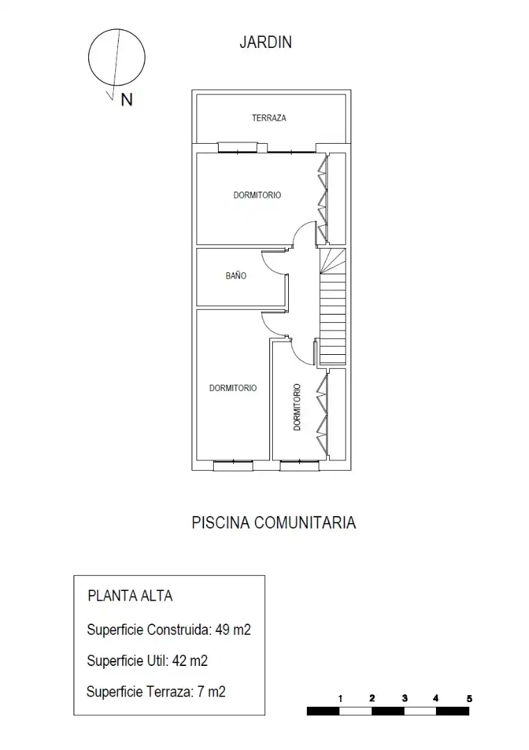 Einfamilien-Reihenhaus zum Verkauf in Cambrils mit Klimaanlage, Heizung und Privatgarten