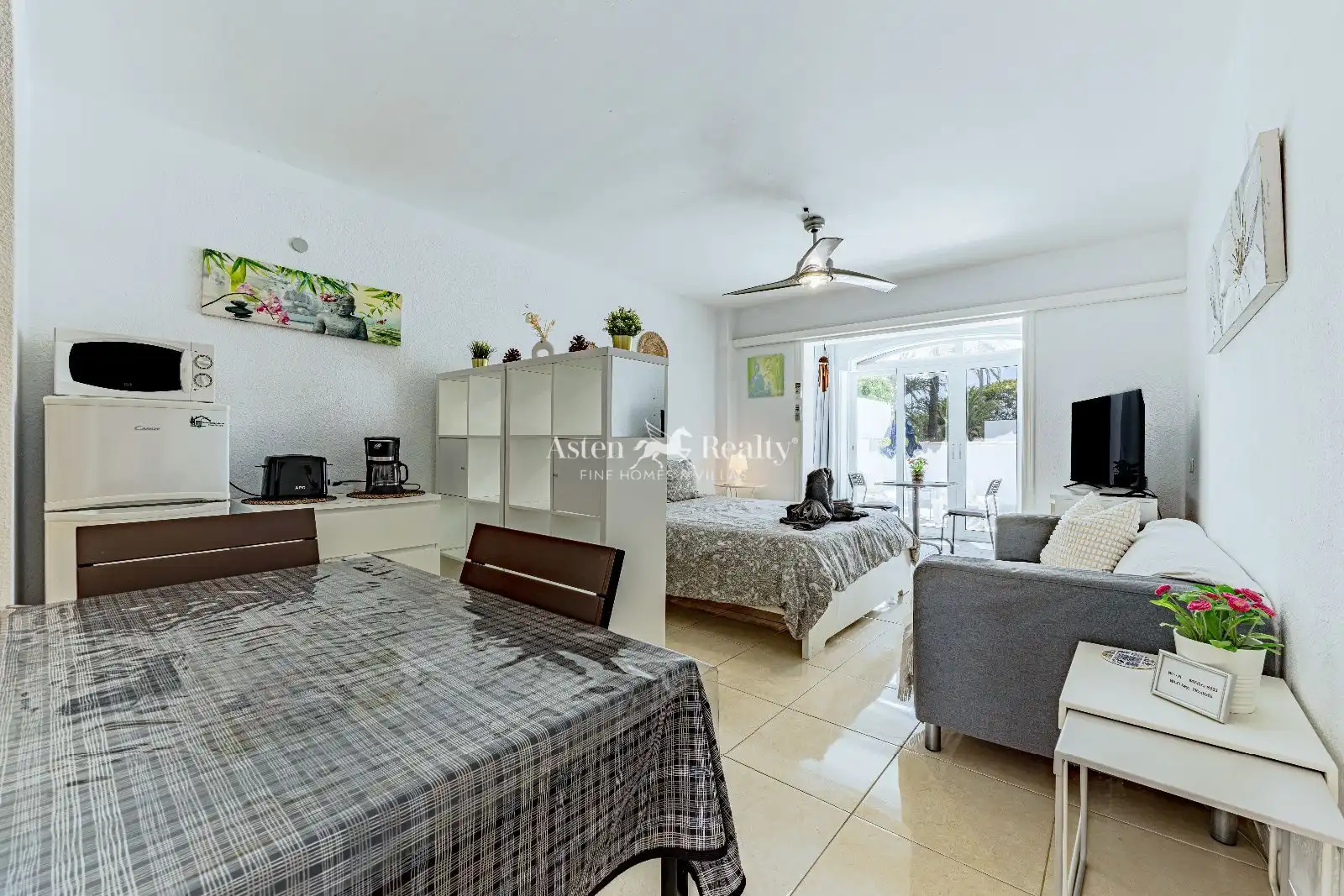 Außenansicht von Wohnung zum Verkauf in Arona mit Klimaanlage, Terrasse und Schwimmbad