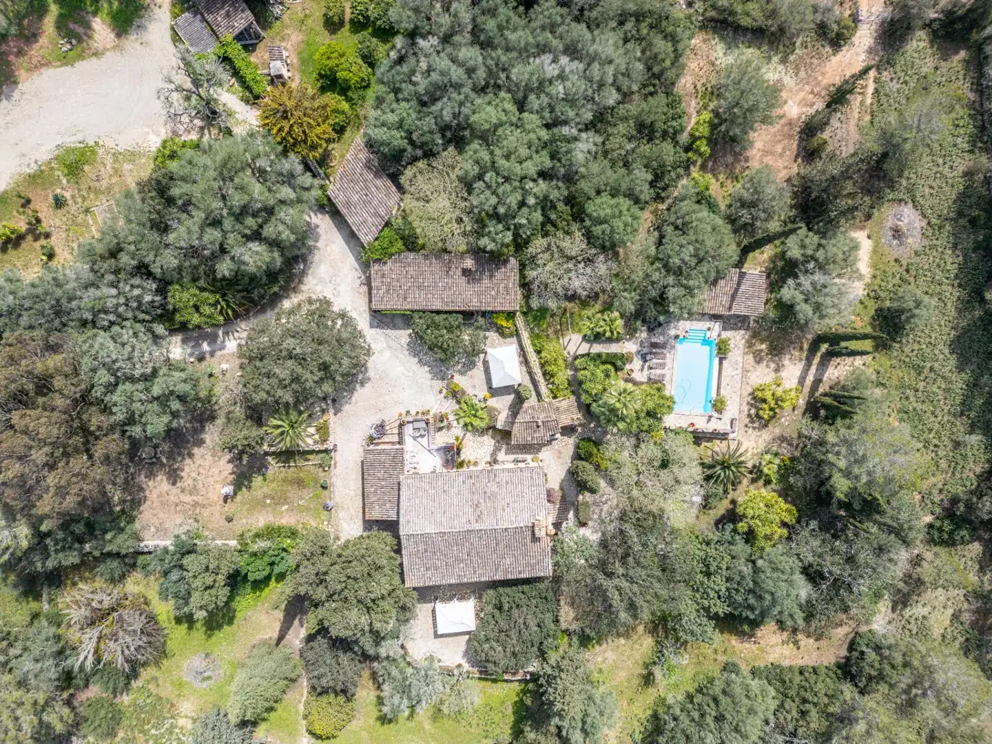 Vista exterior de Finca rústica en venta en Algaida con Aire acondicionado, Calefacción y Jardín privado