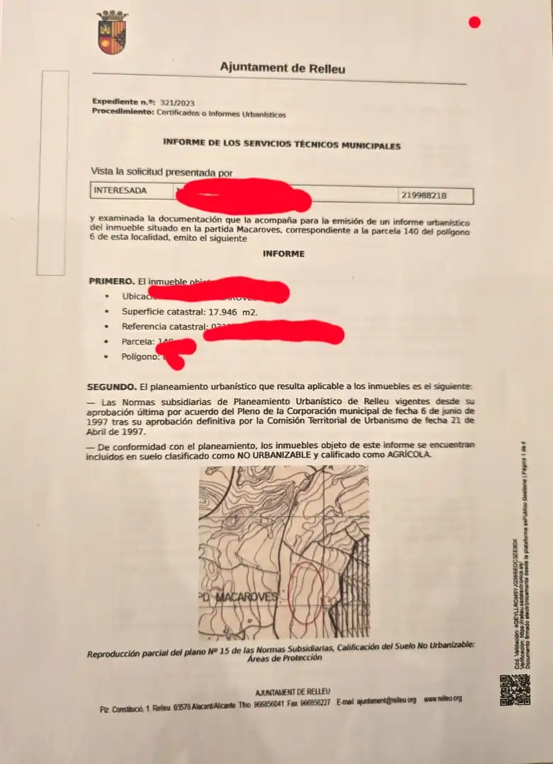 Terreny rústic en venda a Relleu, imagen 9