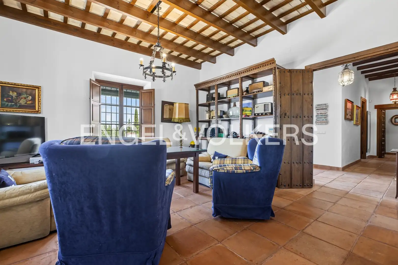 Sala de estar de Casa o chalet en venta en Osuna con Calefacción, Jardín privado y Piscina