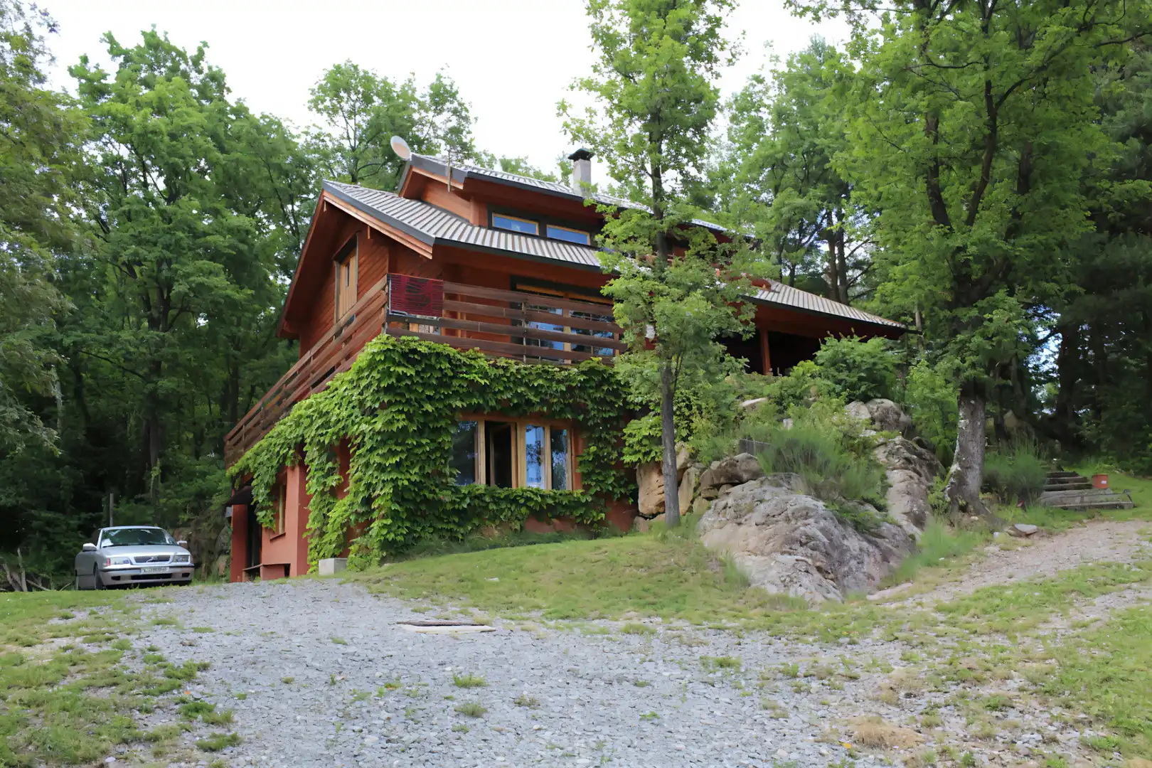 Vista exterior de Finca rústica en venta en Camprodon con Jardín privado y Amueblado