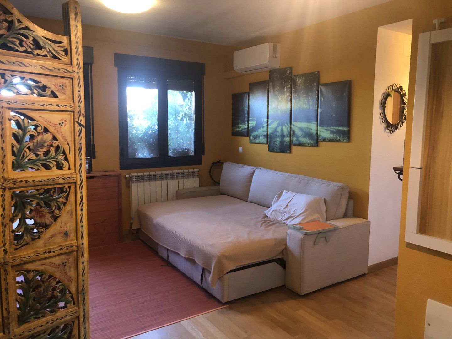 Schlafzimmer von Wohnung zum verkauf in Espirdo mit Klimaanlage, Heizung und Terrasse