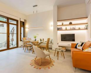 Living room of Planta baja to rent in  Valencia Capital  with Air Conditioner and Terrace