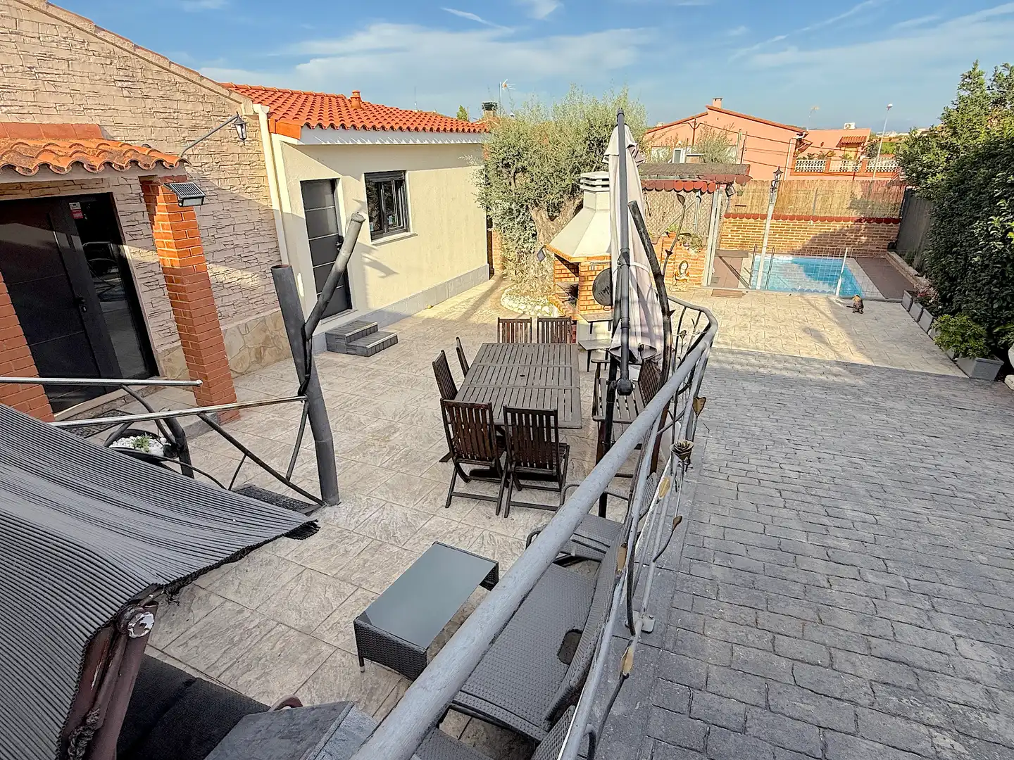 Terrassa de Casa o xalet en venda en Rubí amb Aire condicionat, Calefacció i Jardí privat