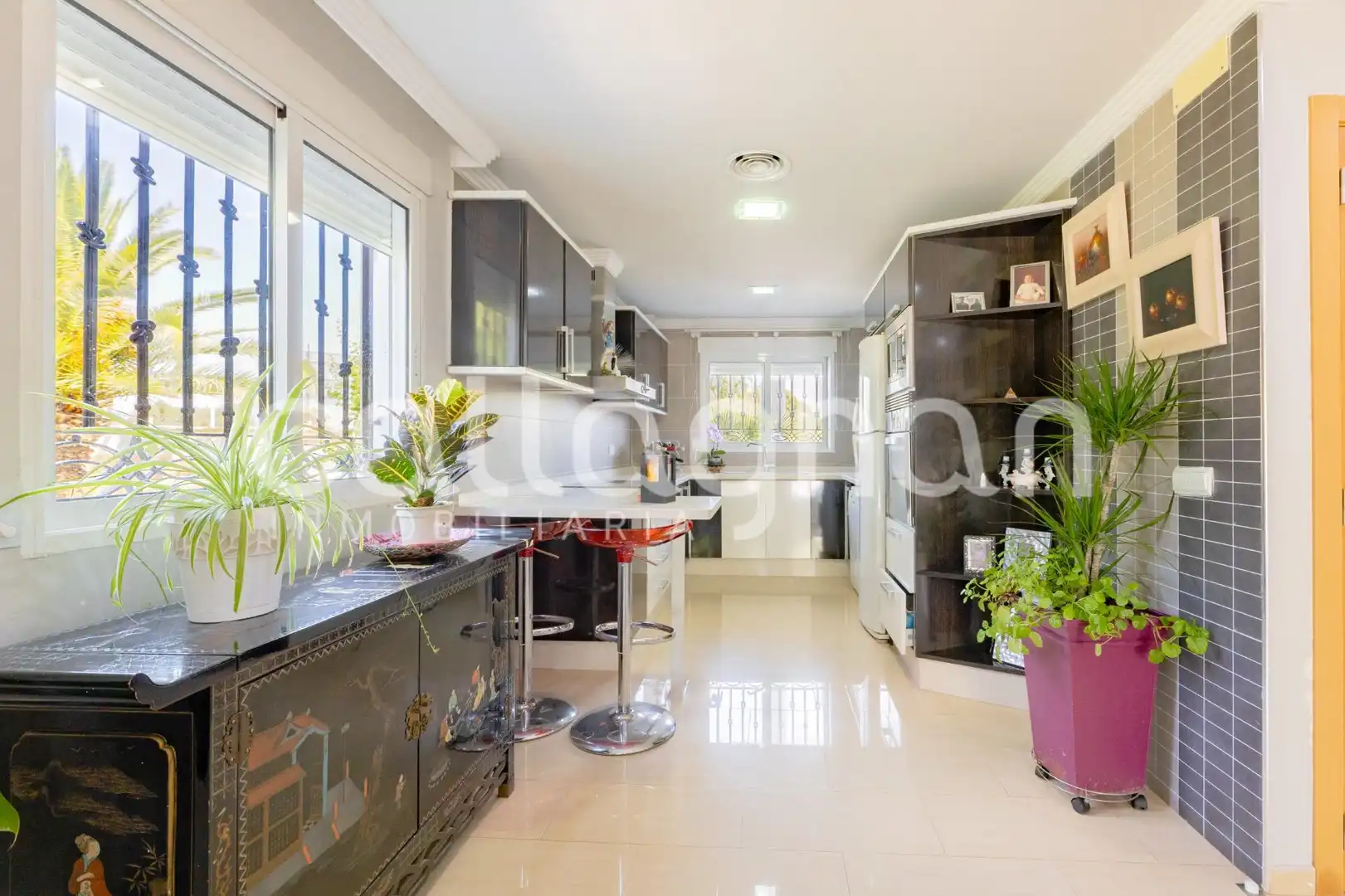 Cocina de Casa o chalet en venta en Llíria con Aire acondicionado, Jardín privado y Terraza