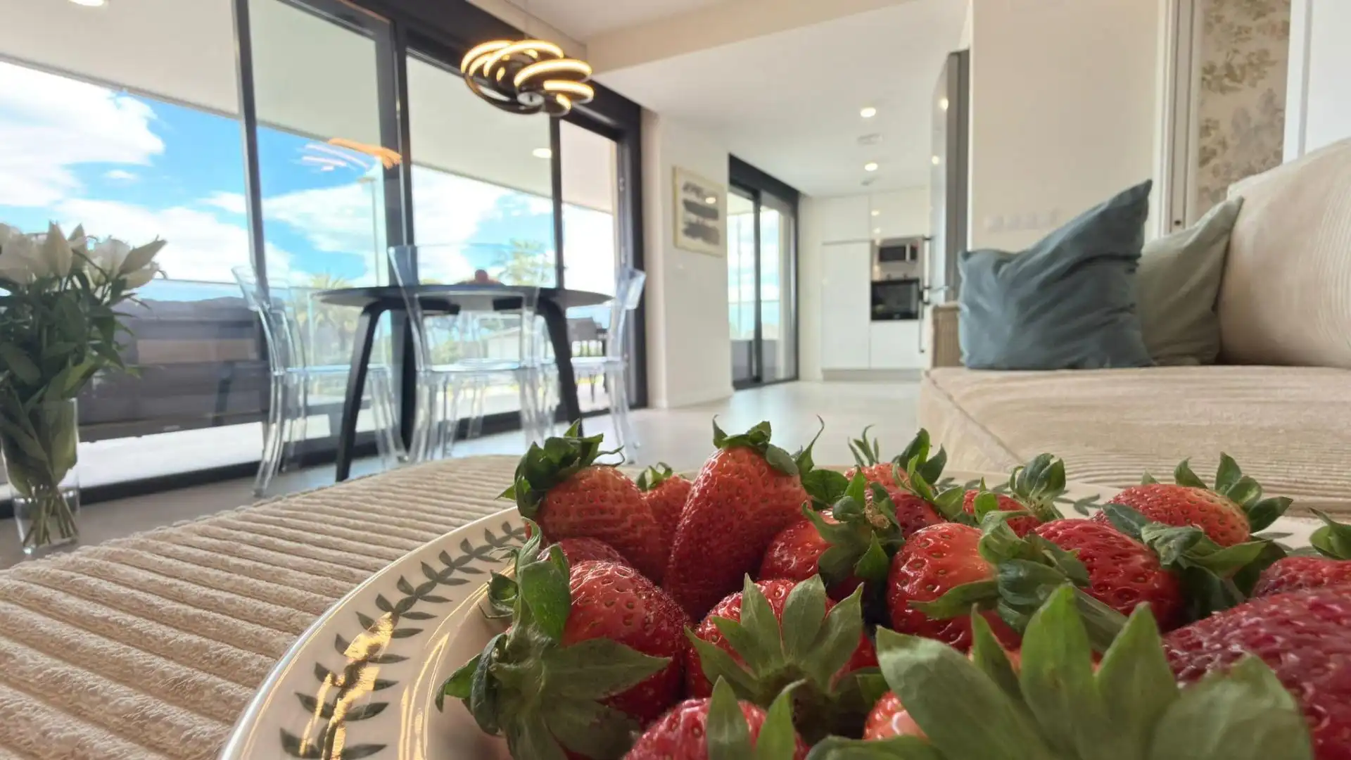 Cuina de Apartament en venda en Orihuela amb Aire condicionat, Calefacció i Jardí privat
