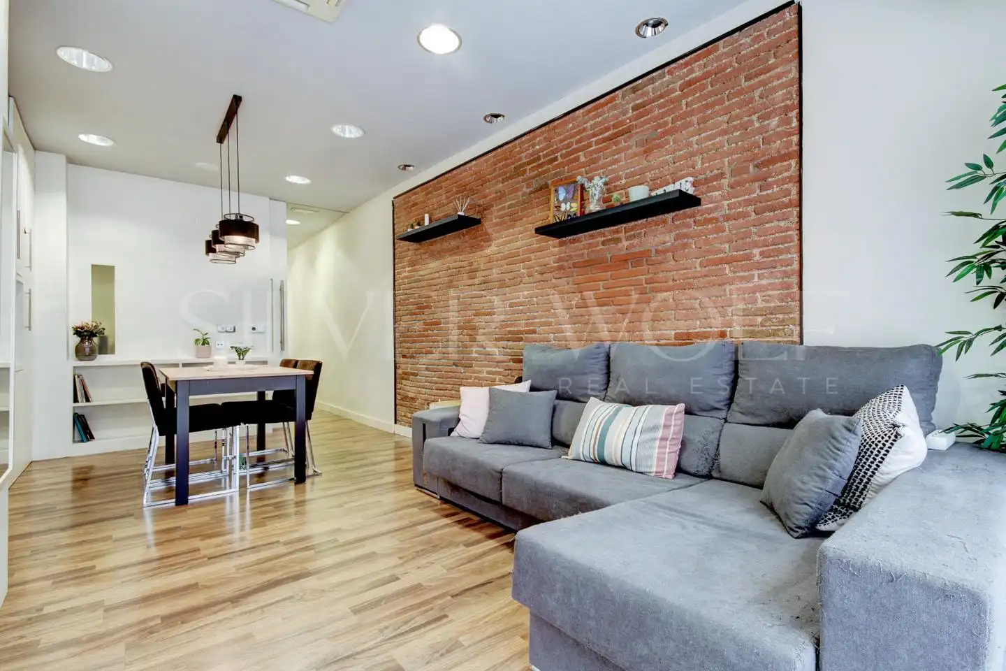 Sala de estar de Planta baja en venta en Sentmenat con Aire acondicionado, Parquet y Alarma
