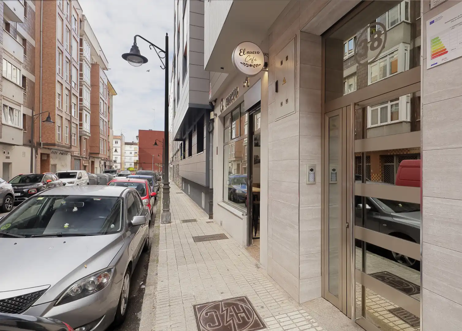 Exterior view of Flat for sale in Gijón   with Heating