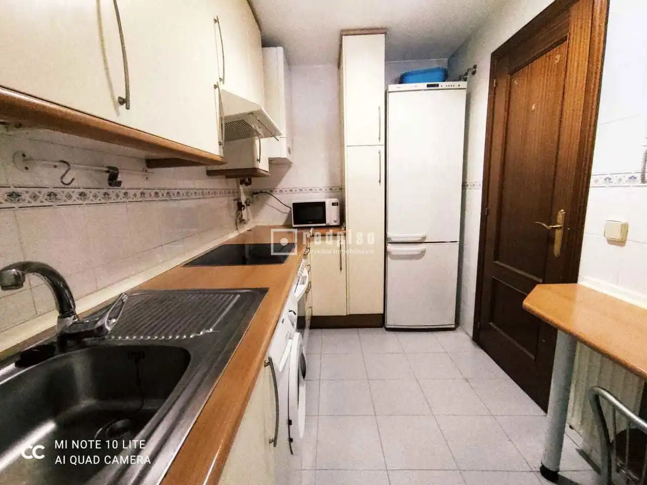 Kitchen of Flat for rent in Madrid  with Heating, Private garden and Parquet flooring