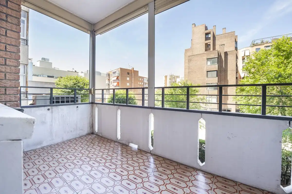 Terraza de Piso en venta en Madrid con Calefacción, Jardín privado y Terraza
