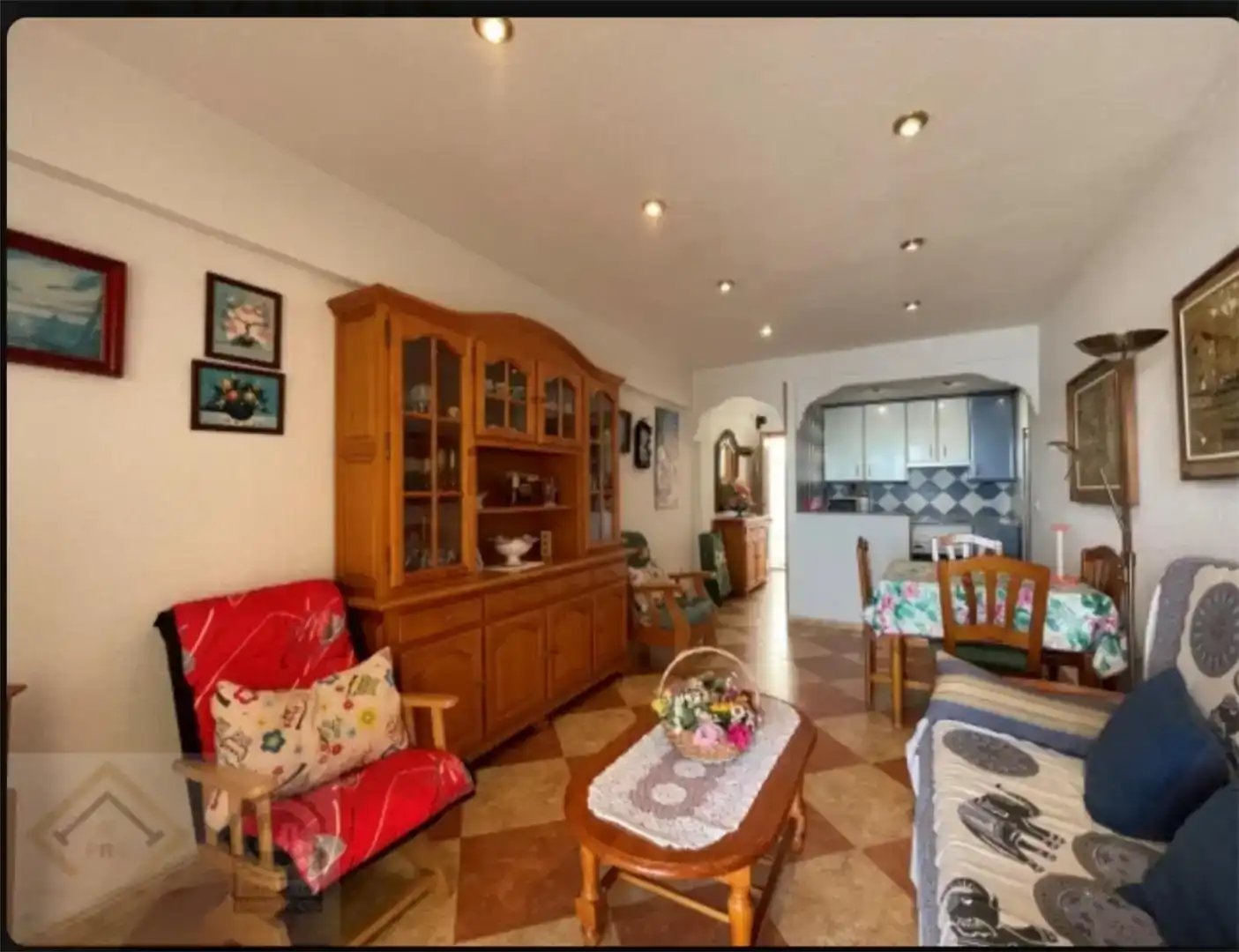Living room of Flat for sale in Benidorm  with Air Conditioner and Balcony