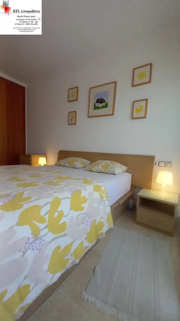 Dormitori de Apartament en venda en L'Ampolla amb Calefacció i Balcó