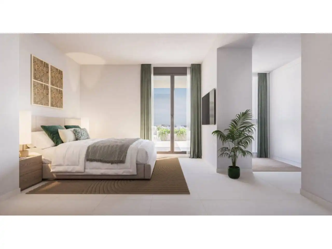 Bedroom of Attic for sale in Estepona  with Air Conditioner, Heating and Terrace