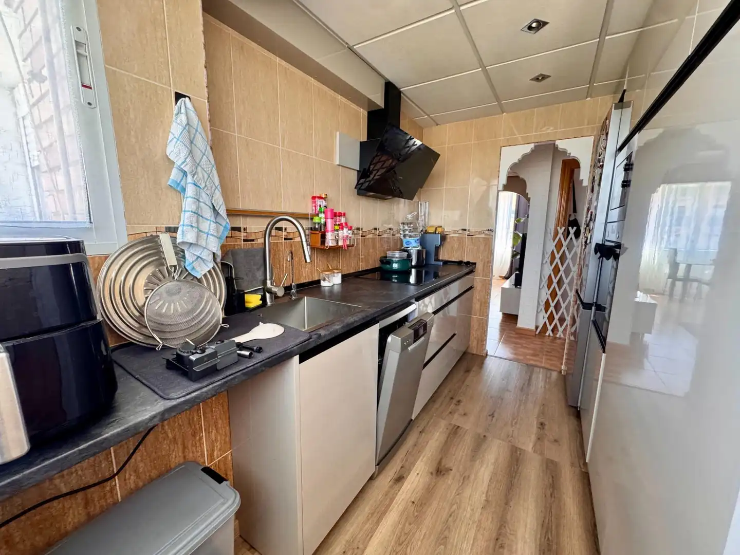 Cocina de Piso en venta en San Vicente del Raspeig / Sant Vicent del Raspeig con Aire acondicionado y Amueblado