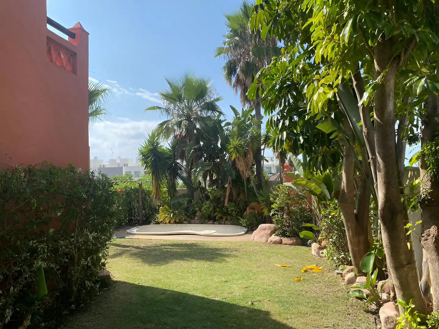 Jardín de Casa o chalet en venta en Estepona con Aire acondicionado, Terraza y Piscina