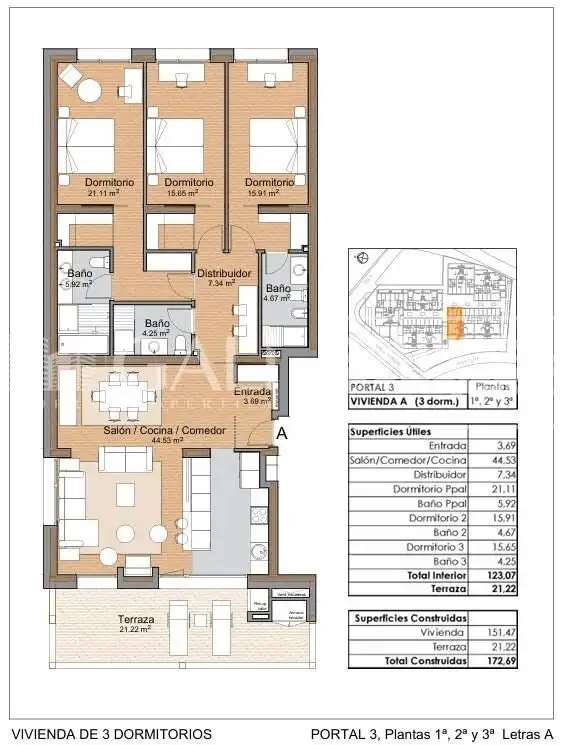 Piso con terraza en venta en Camino Pont del Tarter, imagen 17
