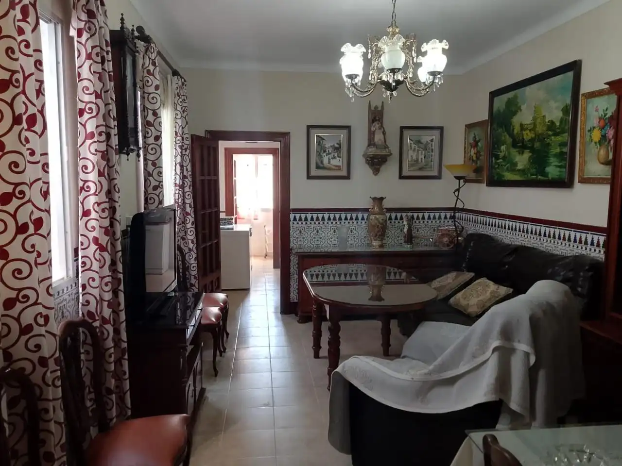 Living room of Houses for sale in Mollina  with Air Conditioner, Storage room and Balcony