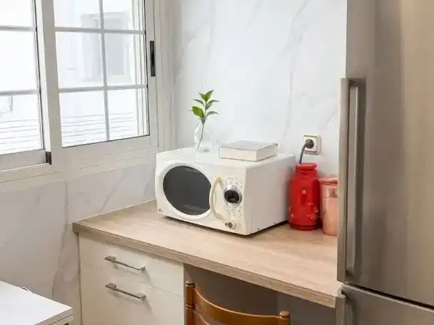 Küche von Wohnung zur Miete in  Zaragoza Capital mit Balkon