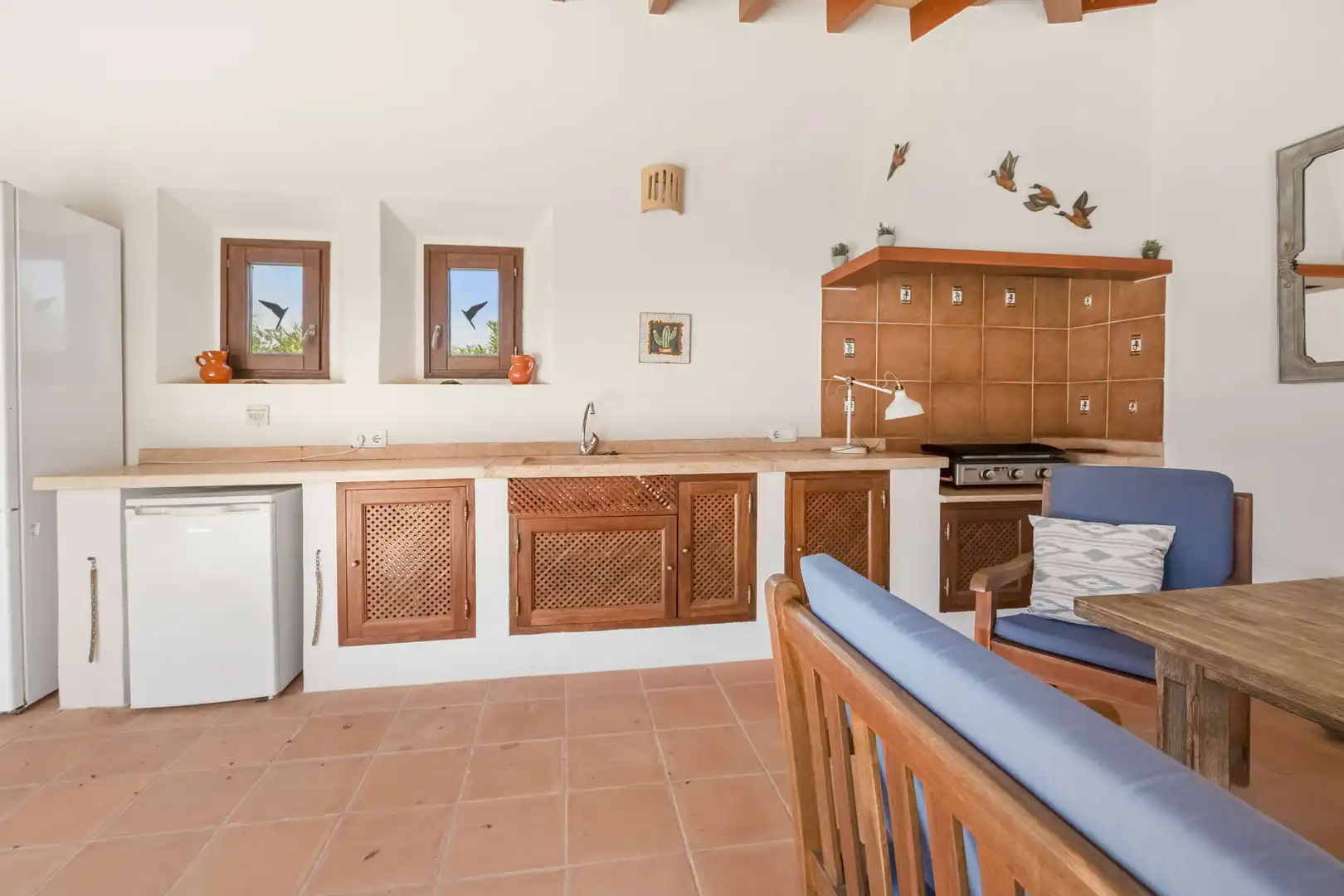 Cuina de Finca rústica en venda en Felanitx amb Aire condicionat, Calefacció i Terrassa