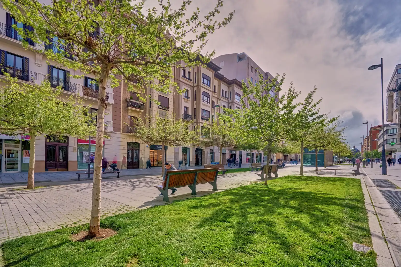 Vista exterior de Oficina en venda en  Pamplona / Iruña amb Calefacció