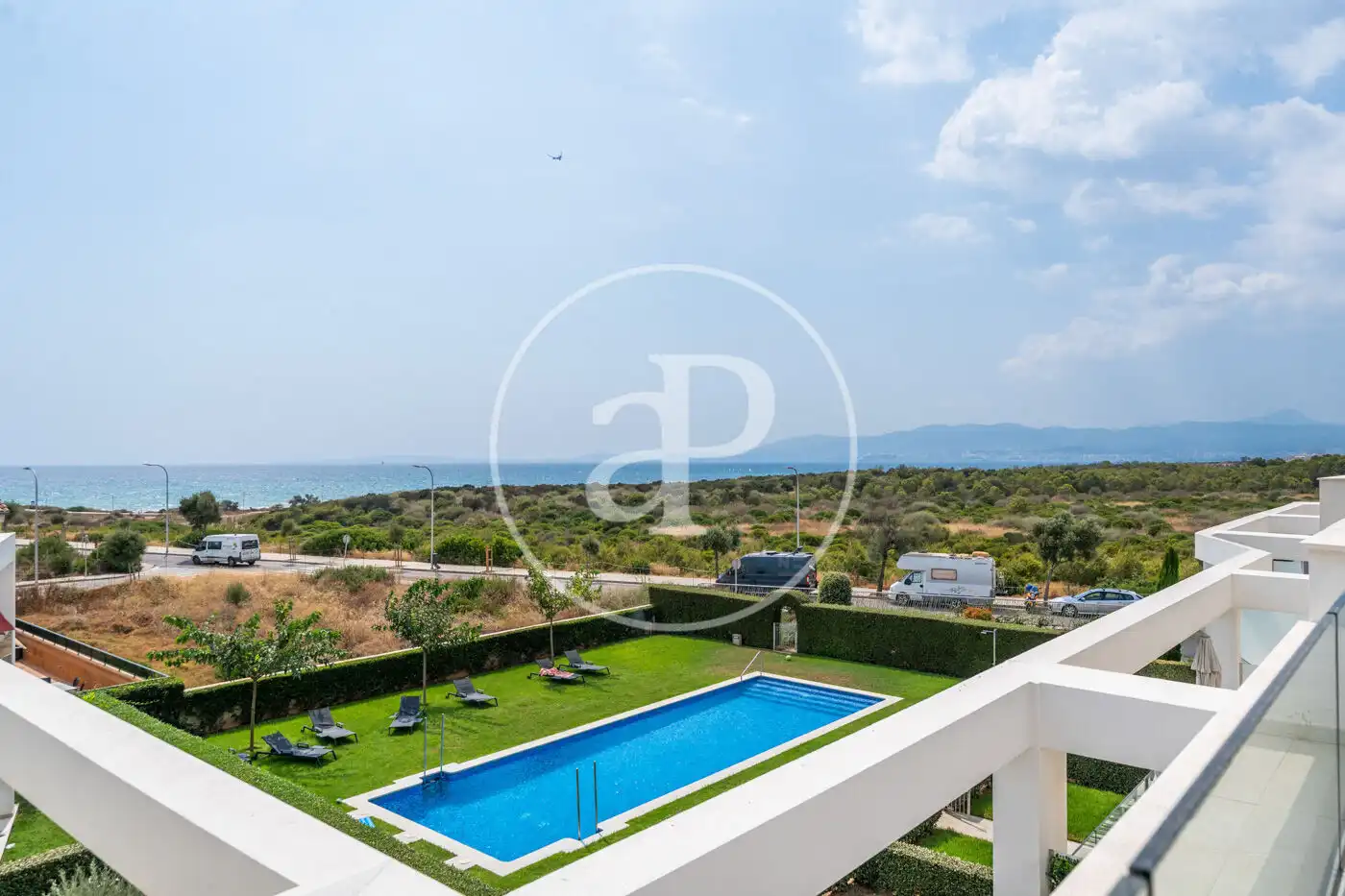 Piscina de Casa adosada en venta en  Palma de Mallorca con Aire acondicionado, Calefacción y Jardín privado